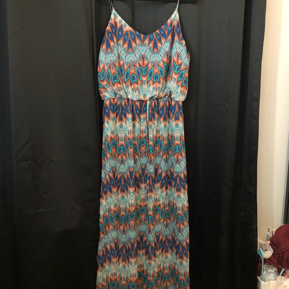 Colorful maxi dress